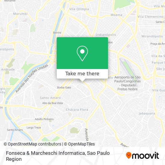 Mapa Fonseca & Marcheschi Informatica