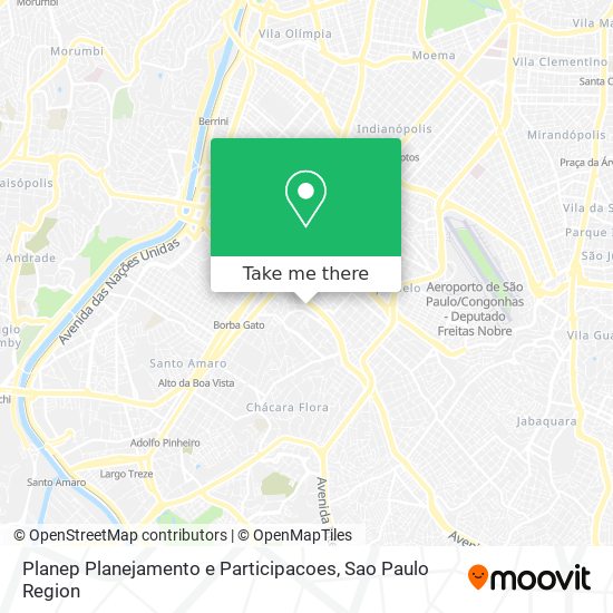 Planep Planejamento e Participacoes map