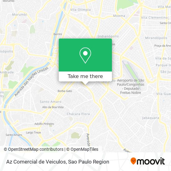 Az Comercial de Veiculos map