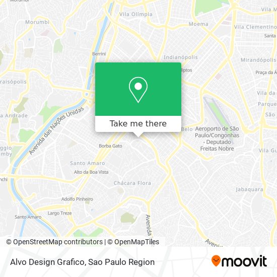 Alvo Design Grafico map