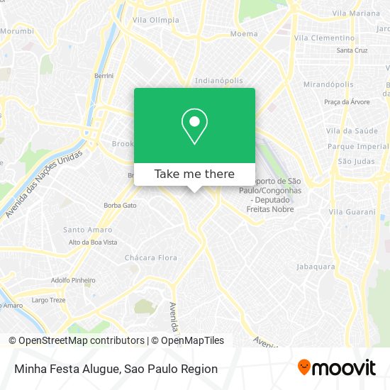 Minha Festa Alugue map