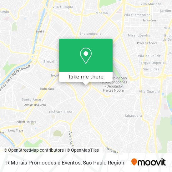 R.Morais Promocoes e Eventos map