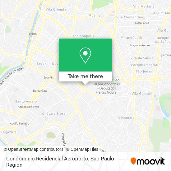 Condomínio Residencial Aeroporto map