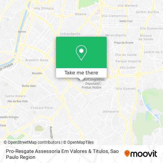 Pro-Resgate Assessoria Em Valores & Titulos map