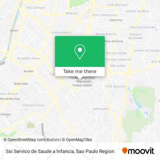 Ssi Servico de Saude a Infancia map