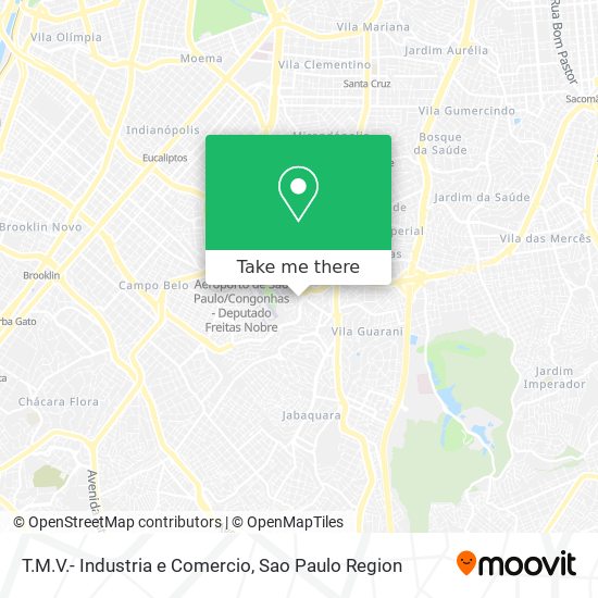 T.M.V.- Industria e Comercio map