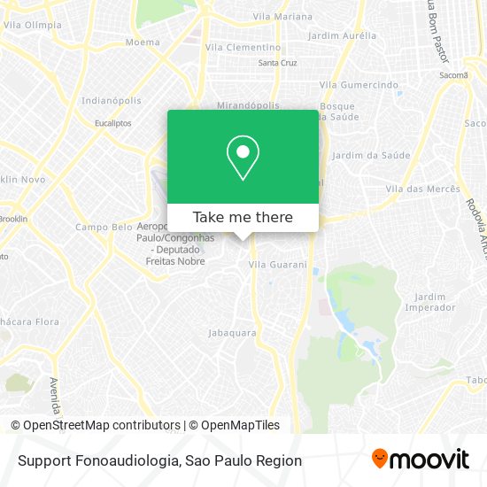 Support Fonoaudiologia map