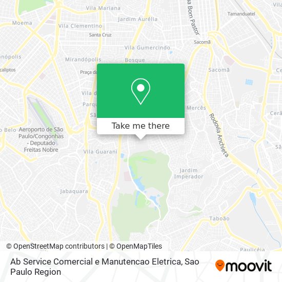 Mapa Ab Service Comercial e Manutencao Eletrica