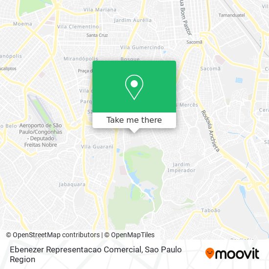 Mapa Ebenezer Representacao Comercial