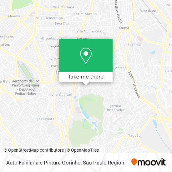 Auto Funilaria e Pintura Gorinho map