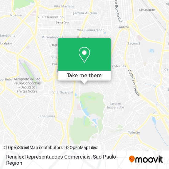 Mapa Renalex Representacoes Comerciais