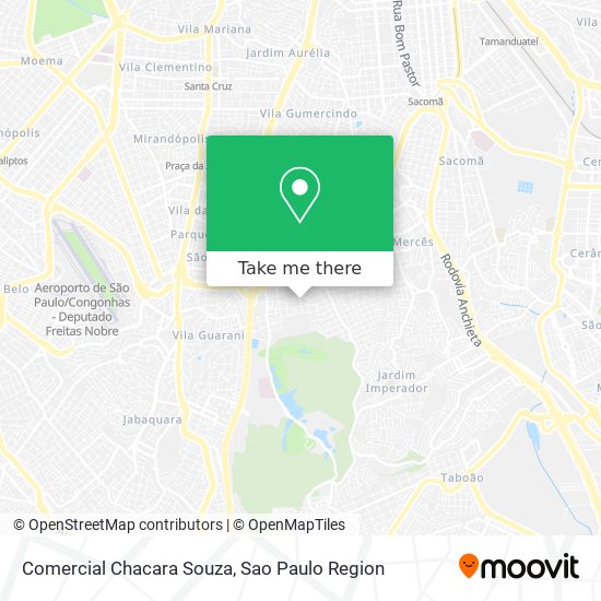 Mapa Comercial Chacara Souza