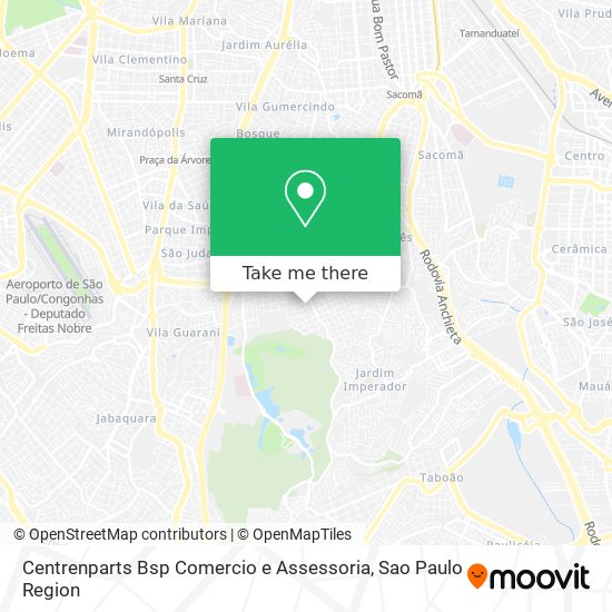 Centrenparts Bsp Comercio e Assessoria map