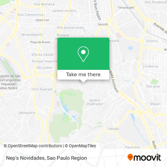 Nep's Novidades map
