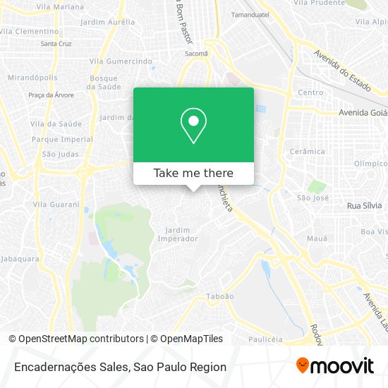 Encadernações Sales map