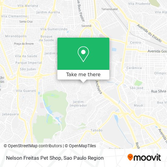 Nelson Freitas Pet Shop map