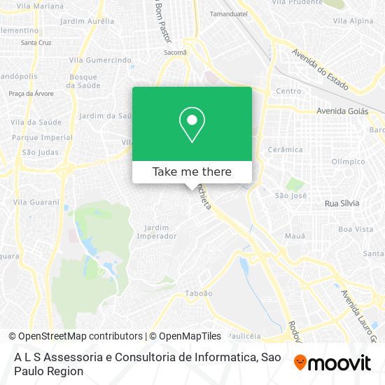 Mapa A L S Assessoria e Consultoria de Informatica