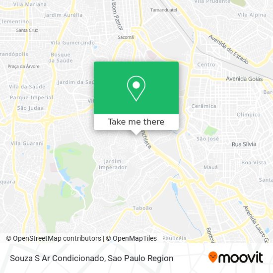 Mapa Souza S Ar Condicionado