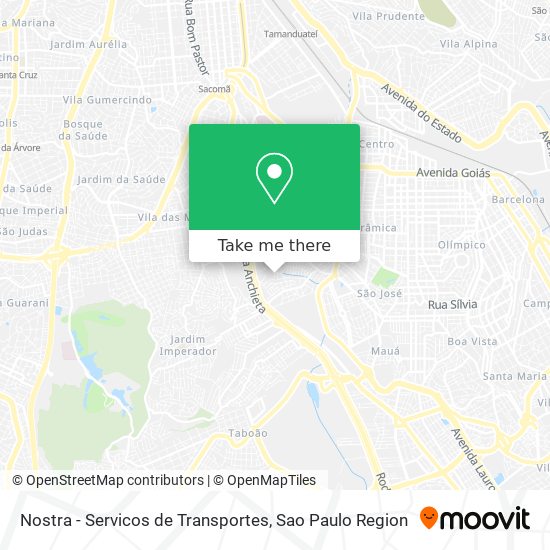 Nostra - Servicos de Transportes map