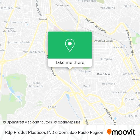 Rdp Produt Plásticos IND e Com map