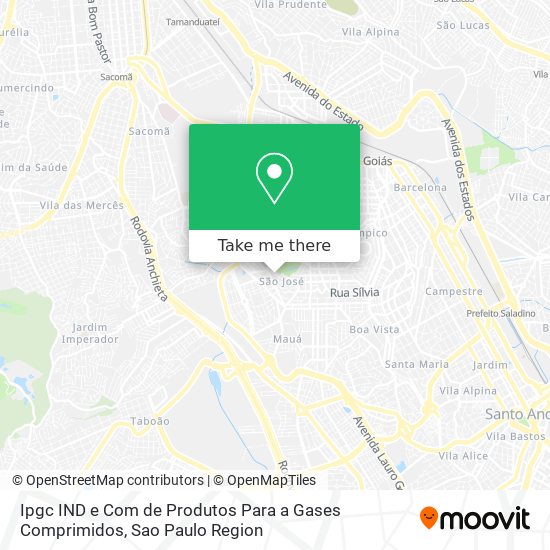 Ipgc IND e Com de Produtos Para a Gases Comprimidos map