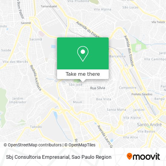 Sbj Consultoria Empresarial map