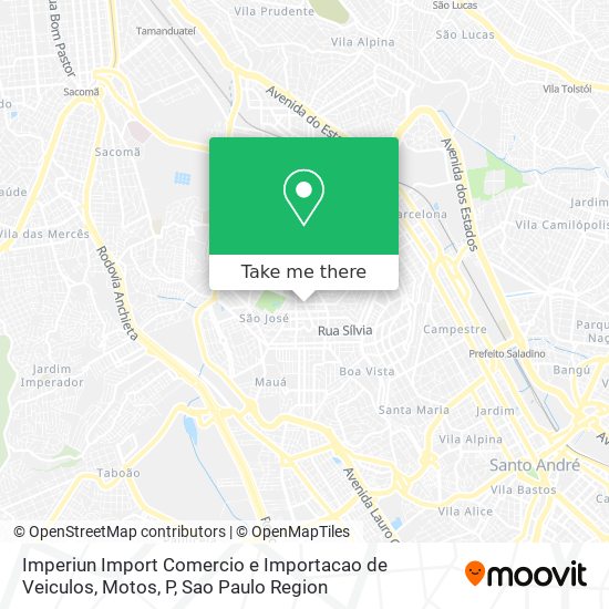 Imperiun Import Comercio e Importacao de Veiculos, Motos, P map