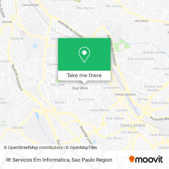 Mapa Rt Servicos Em Informatica