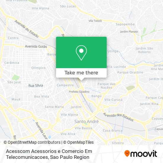 Acesscom Acessorios e Comercio Em Telecomunicacoes map