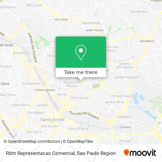 Mapa Rdm Representacao Comercial