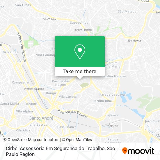 Cirbel Assessoria Em Seguranca do Trabalho map