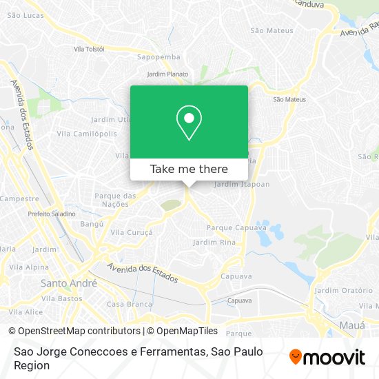 Sao Jorge Coneccoes e Ferramentas map