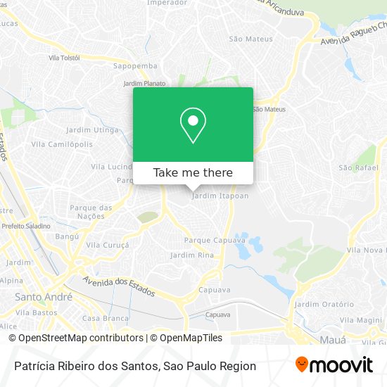 Patrícia Ribeiro dos Santos map
