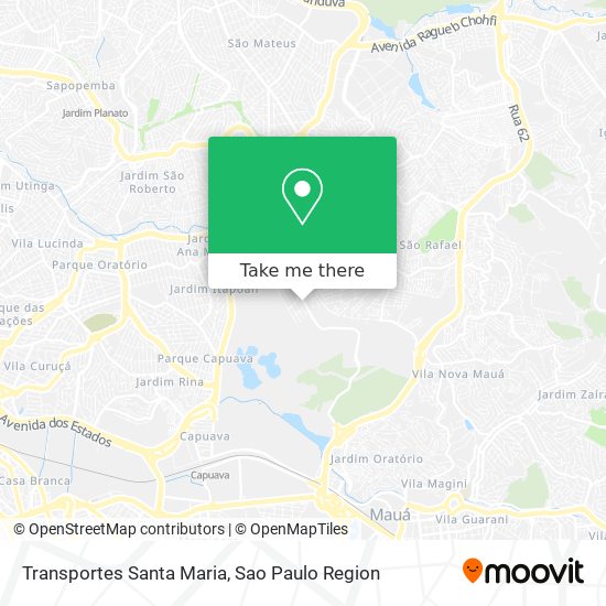Transportes Santa Maria map