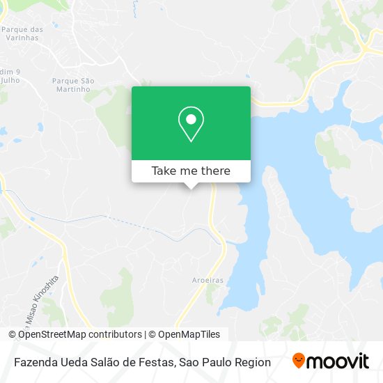Fazenda Ueda Salão de Festas map
