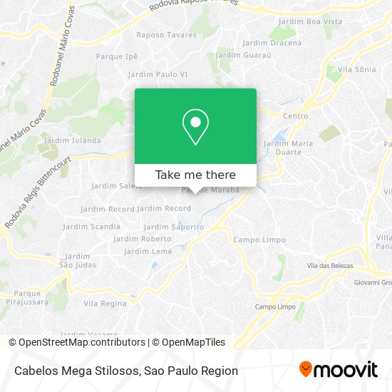 Cabelos Mega Stilosos map