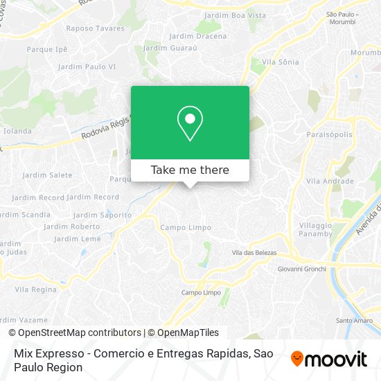 Mix Expresso - Comercio e Entregas Rapidas map