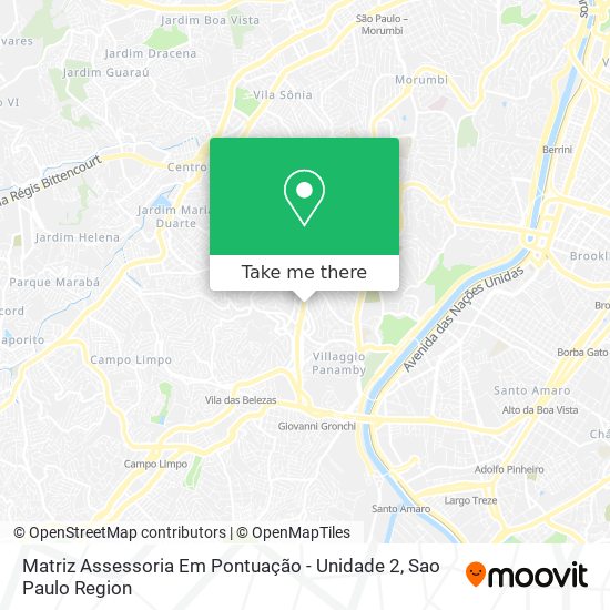 Matriz Assessoria Em Pontuação - Unidade 2 map