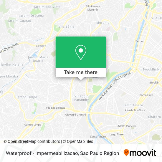 Mapa Waterproof - Impermeabilizacao