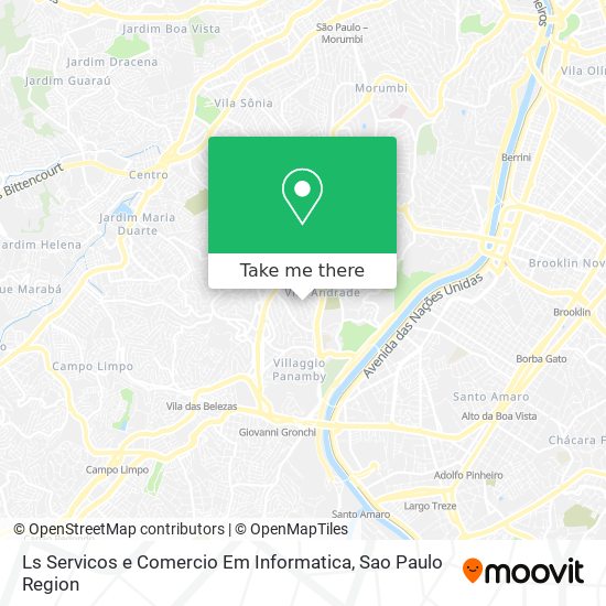 Ls Servicos e Comercio Em Informatica map