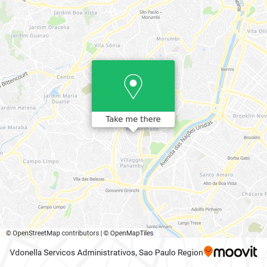 Vdonella Servicos Administrativos map