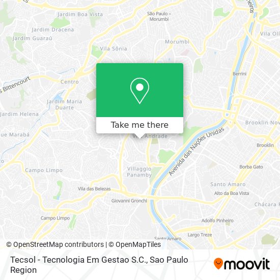 Mapa Tecsol - Tecnologia Em Gestao S.C.