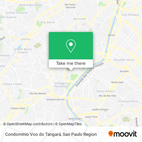 Condomínio Voo do Tangará map