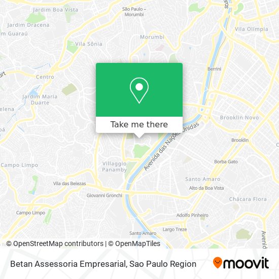 Betan Assessoria Empresarial map