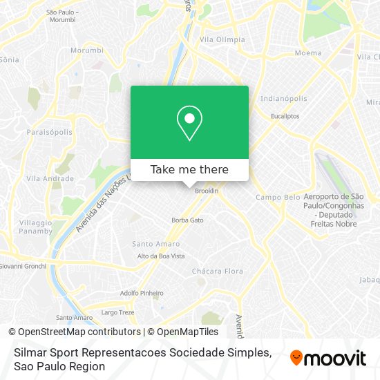 Mapa Silmar Sport Representacoes Sociedade Simples