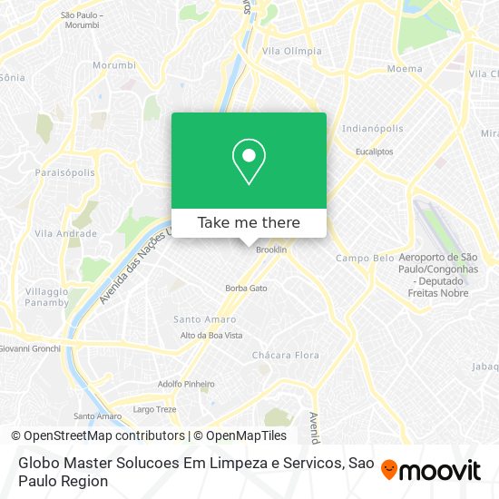Globo Master Solucoes Em Limpeza e Servicos map
