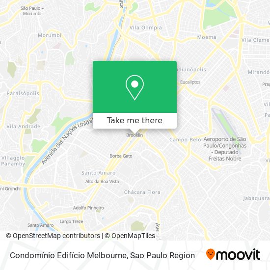 Condomínio Edifício Melbourne map