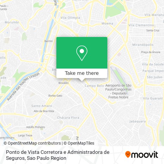 Ponto de Vista Corretora e Administradora de Seguros map