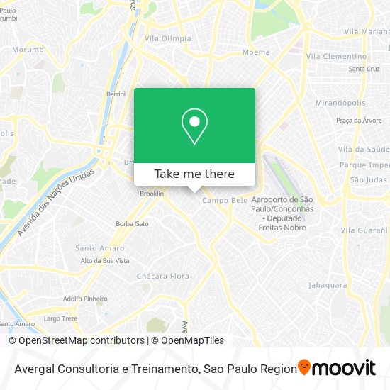 Avergal Consultoria e Treinamento map