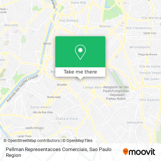 Pellman Representacoes Comerciais map